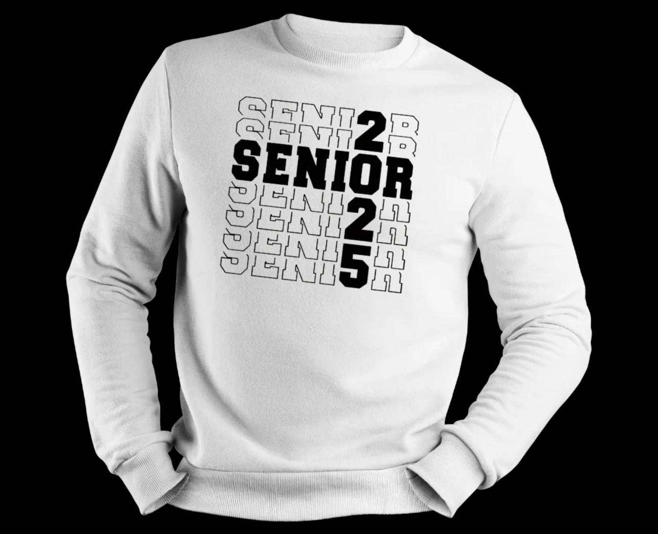 Senior 2025 T-Shirt, Long Sleeve, and Hoodie