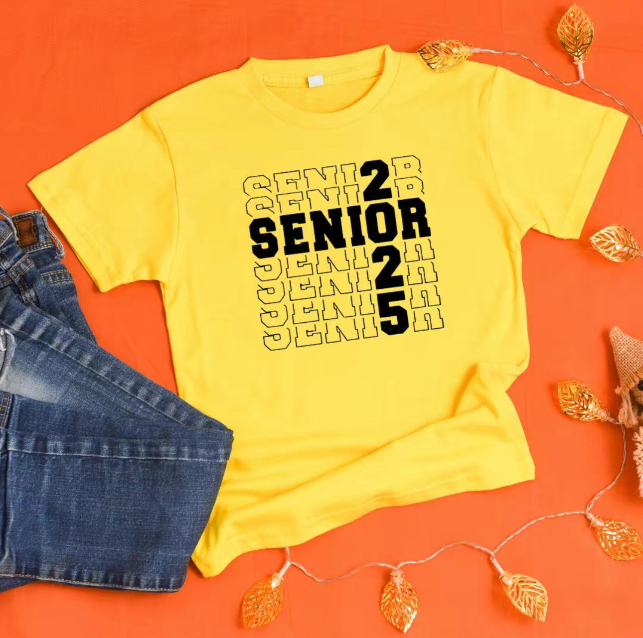 Senior 2025 T-Shirt, Long Sleeve, and Hoodie