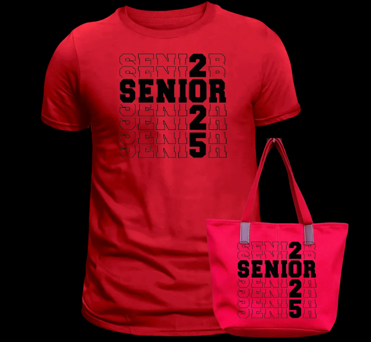 Senior 2025 T-Shirt, Long Sleeve, and Hoodie