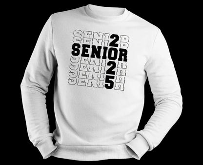 Senior 2025 T-Shirt, Long Sleeve, and Hoodie